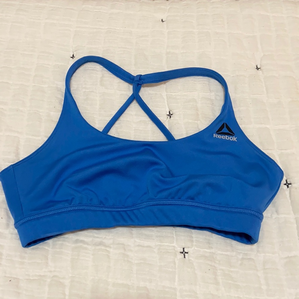 Reebok Size Small Women’s Blue Sports Bra